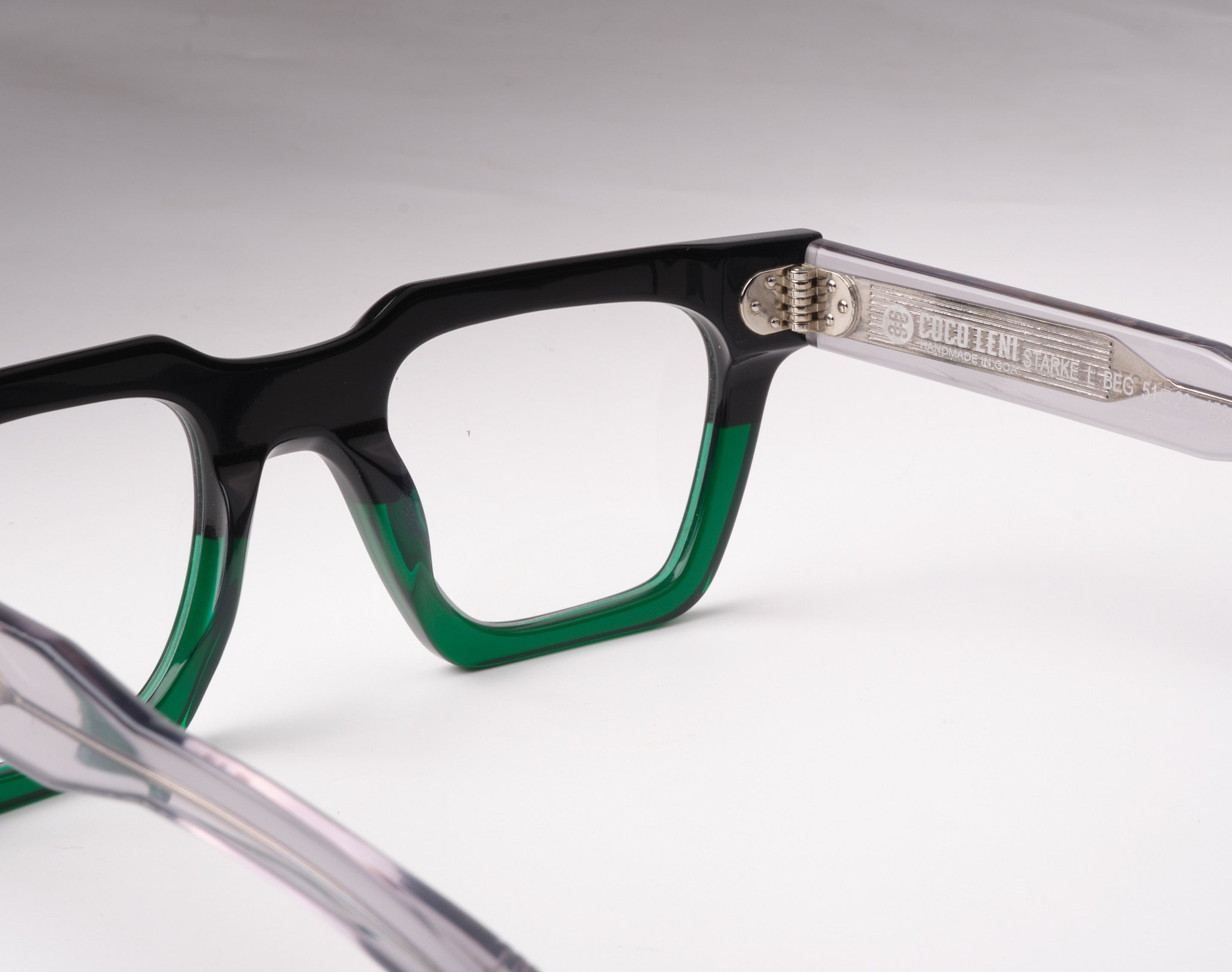 Starke Emerald Black - Green & Crystal Grey