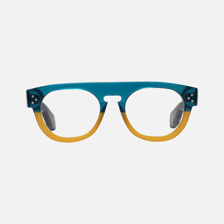 Glockner Teal-Honey & Gray